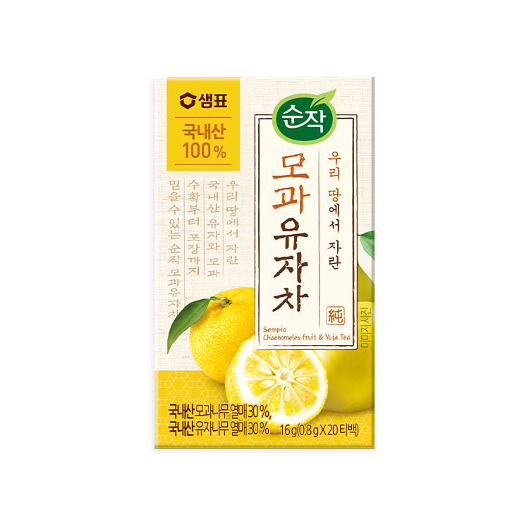 Quince & Yuja Tea (Tea Bags) 16G - Sempio