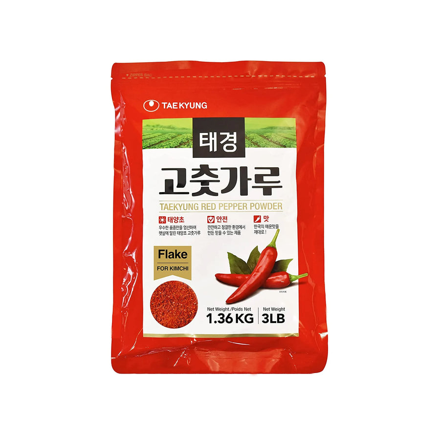 Red Pepper Powder with Seed 1.362KG - Taekyung