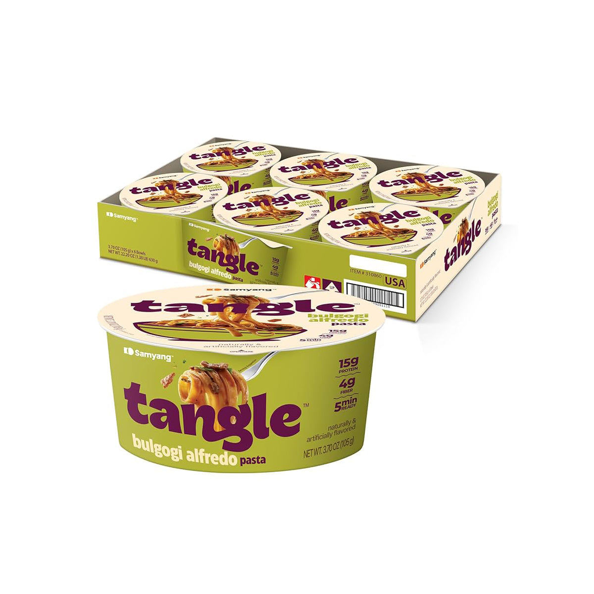 Tangle Creamy Bulgogi-beker 105 g in doos - Samyang