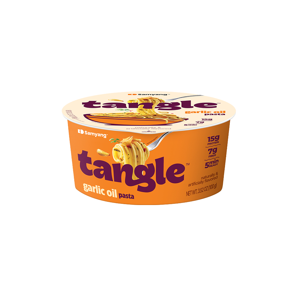 Tangle Garlic Oil Pasta Cup 100G - Samyang