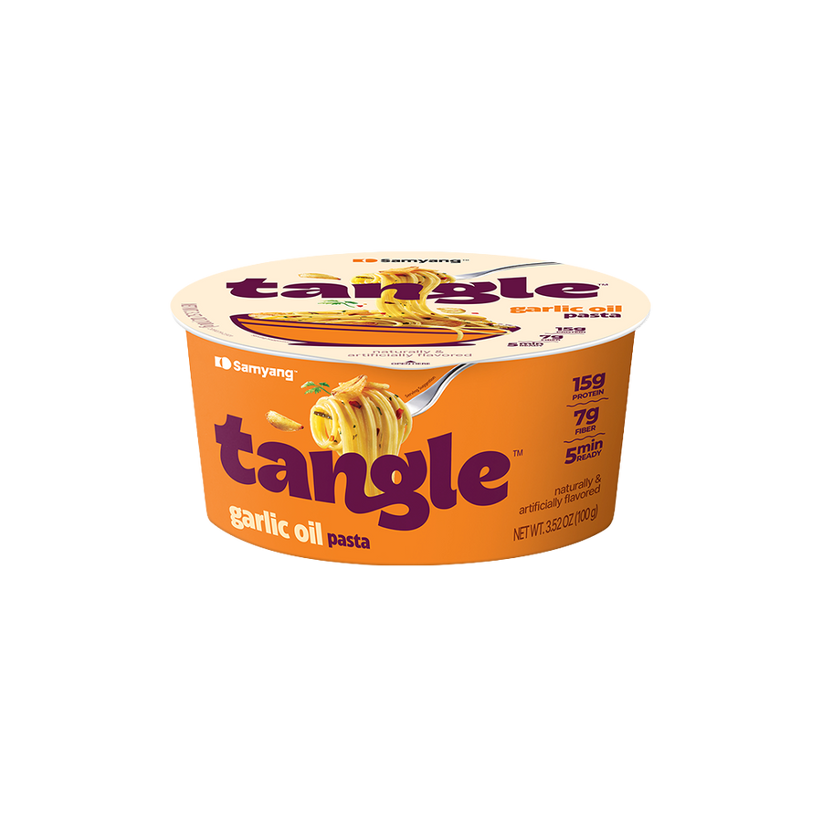 Tangle Garlic Oil Pasta Cup 100G - Samyang