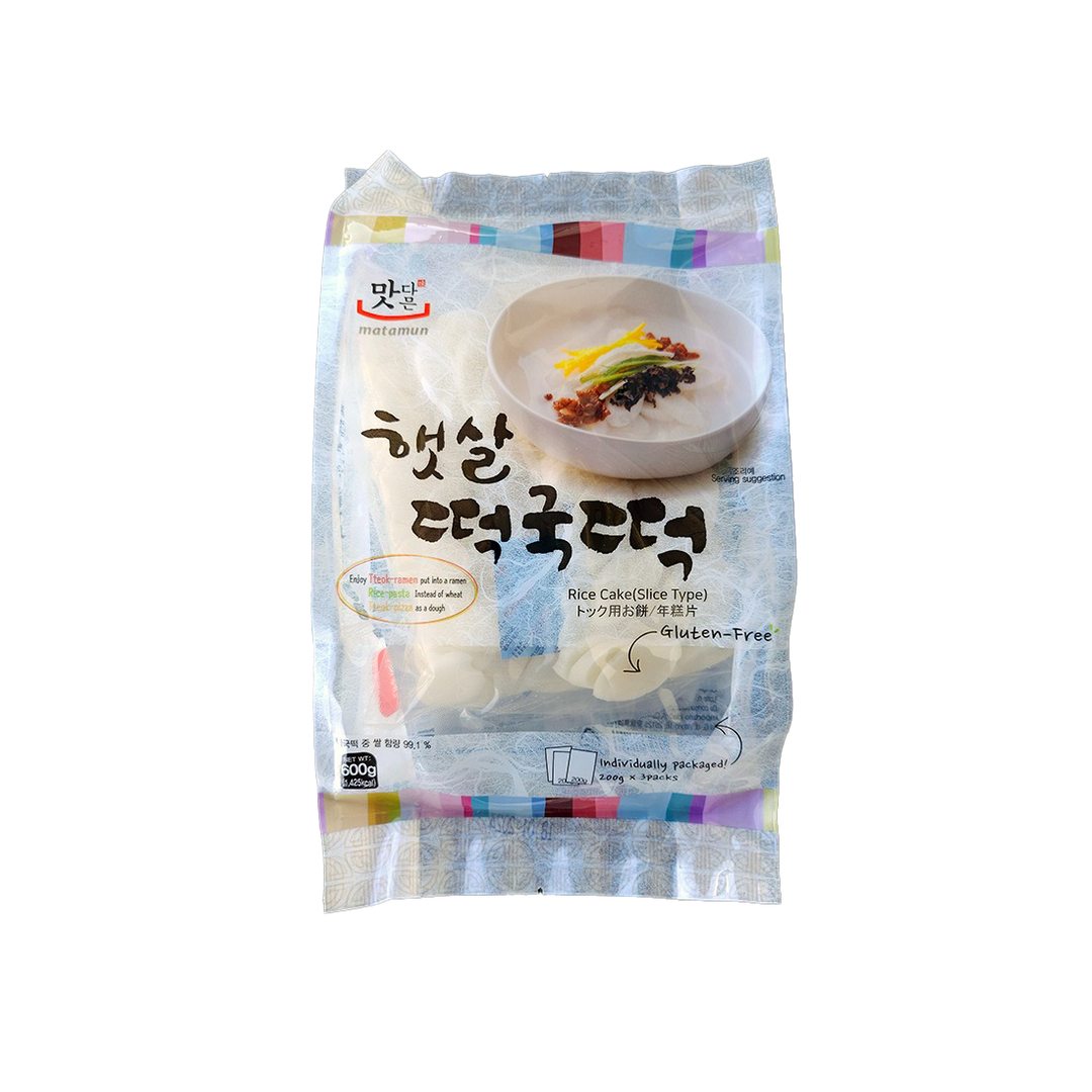 Sliced Rice Cake 600G - Youngpoong